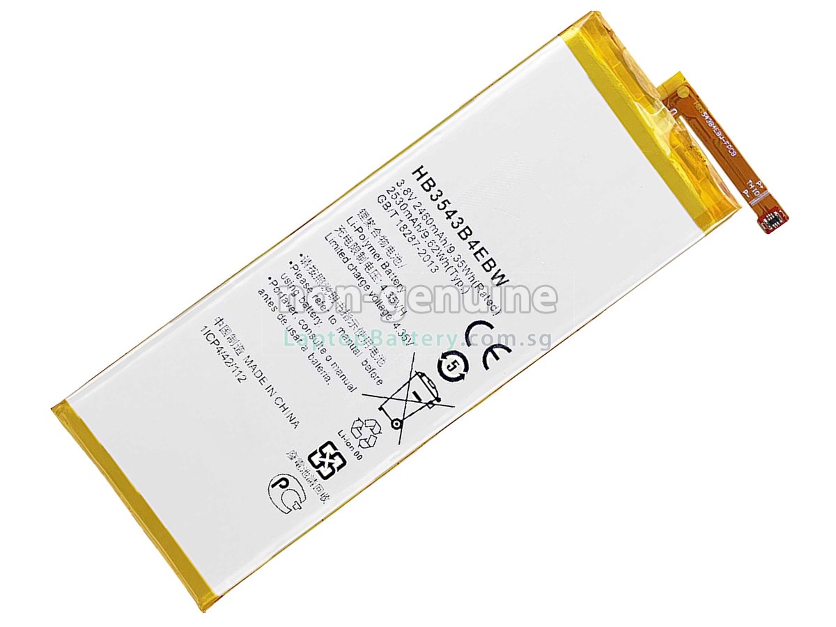 replacement Huawei ASCEND P7 battery