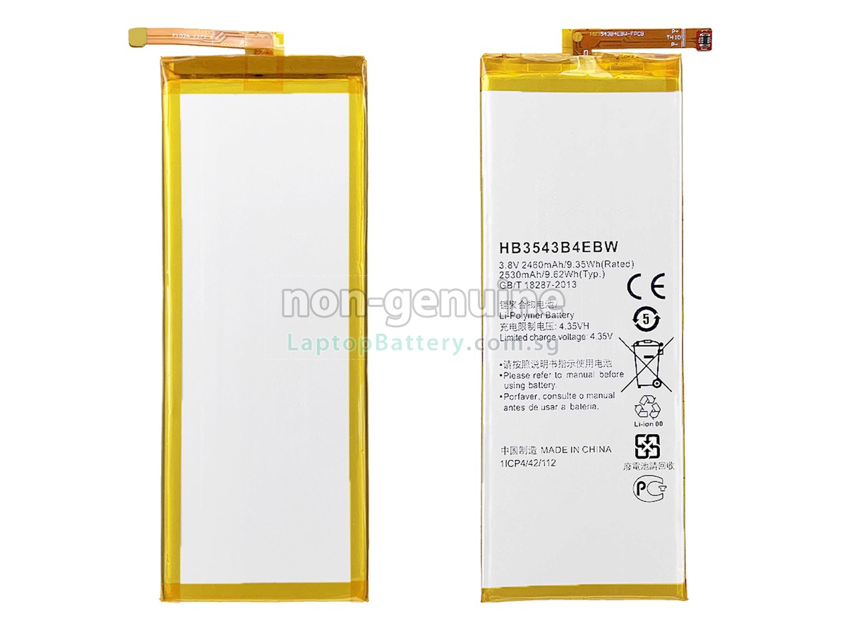 replacement Huawei ASCEND P7 battery