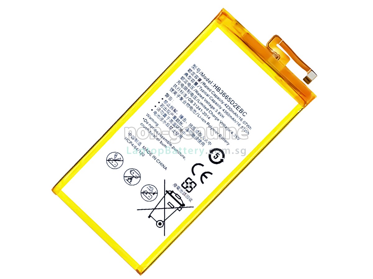 replacement Huawei HB3665D2EBC battery