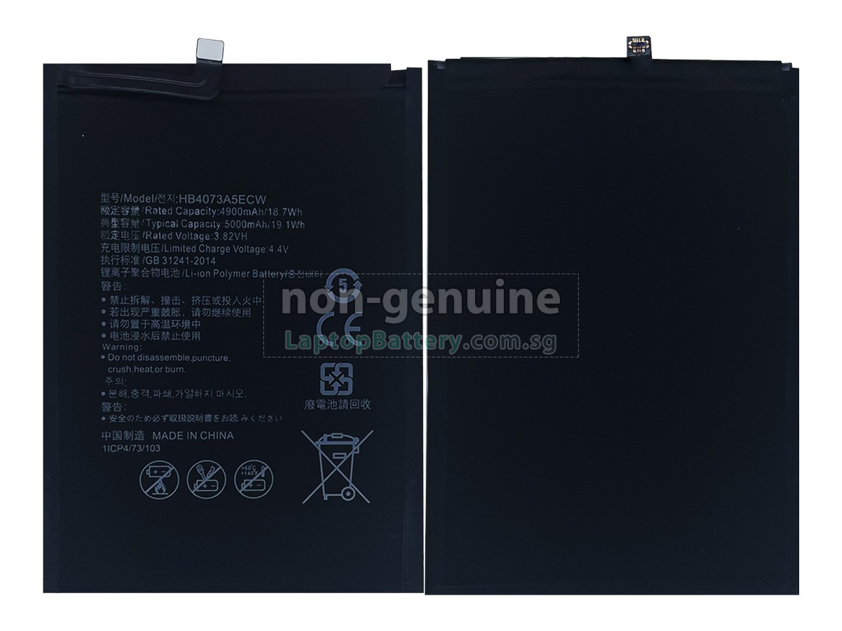 replacement Huawei HB4073A5ECW battery