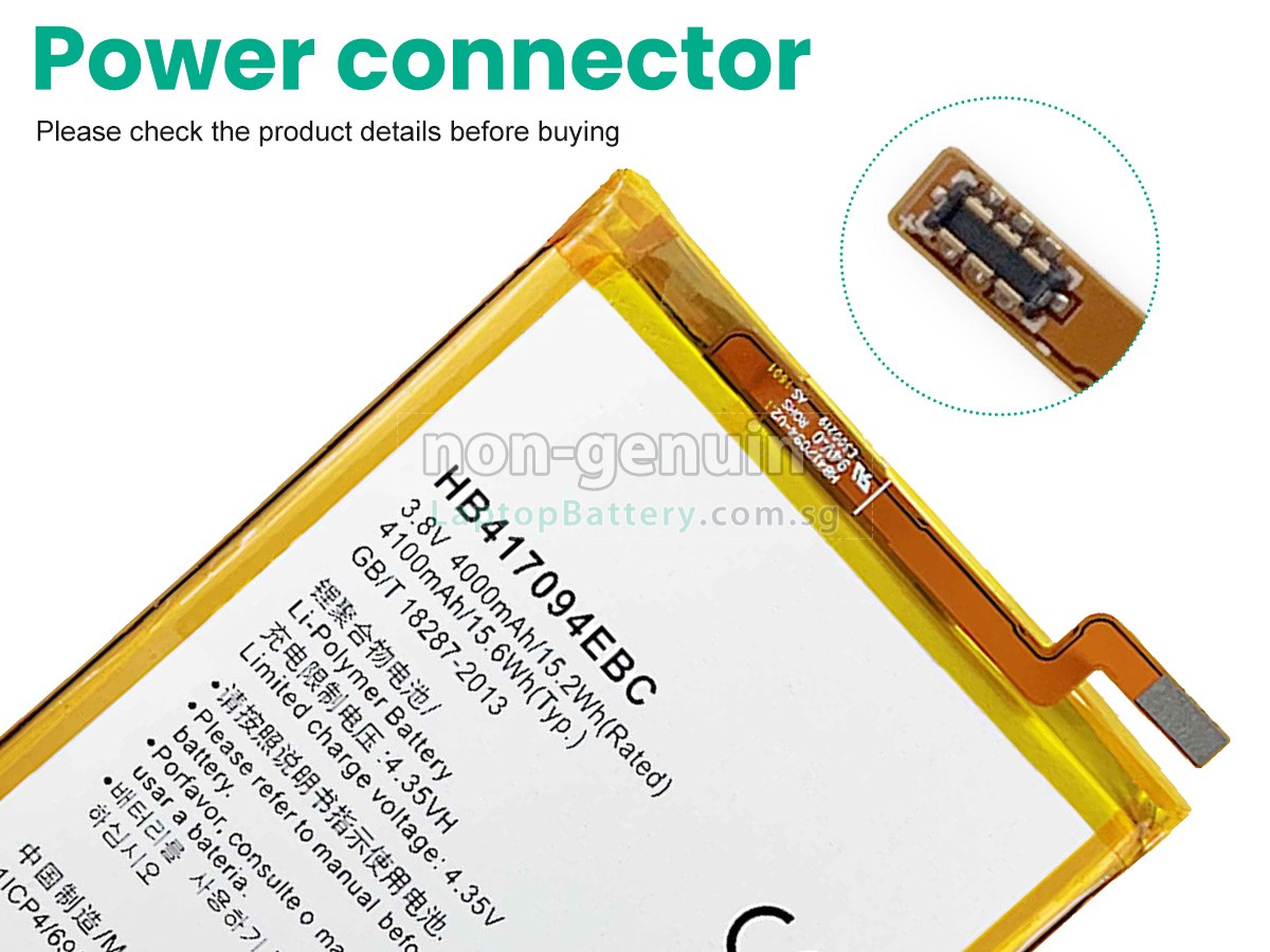 replacement Huawei MATE 7 battery