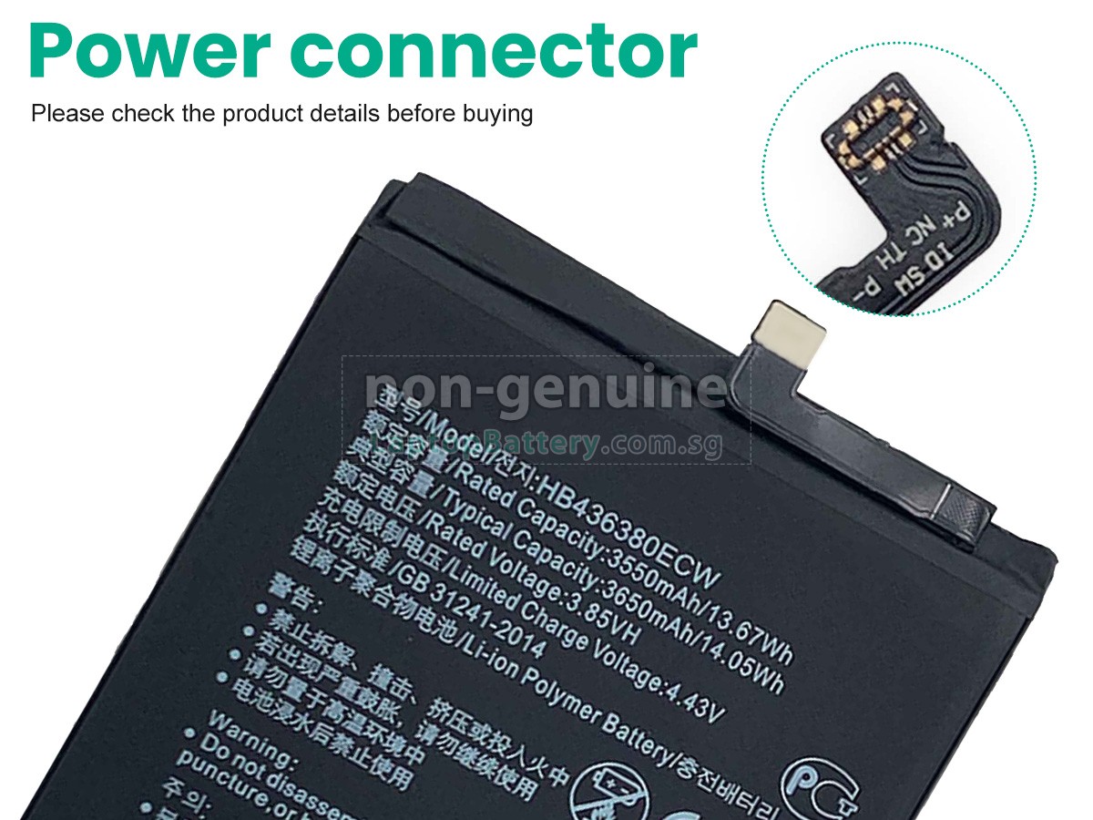 replacement Huawei P30 battery