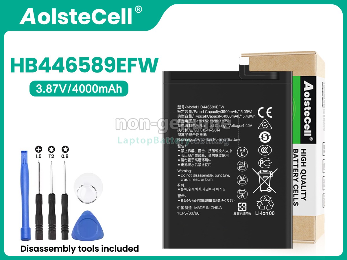 replacement Huawei HB446589EFW battery