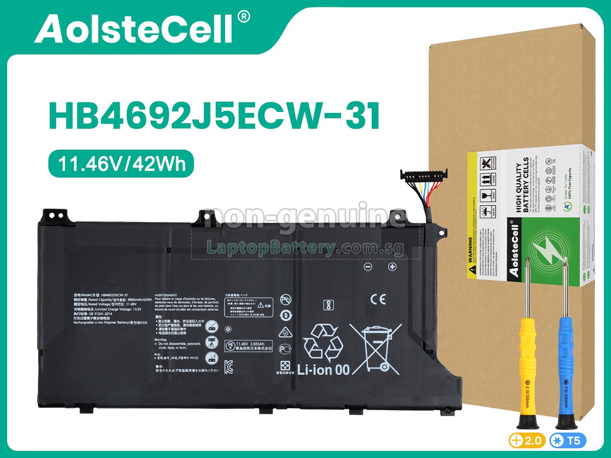 replacement Huawei MATEBOOK D15 (2020) battery