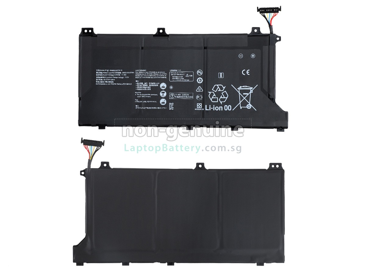 replacement Huawei MATEBOOK D15 (2020) battery