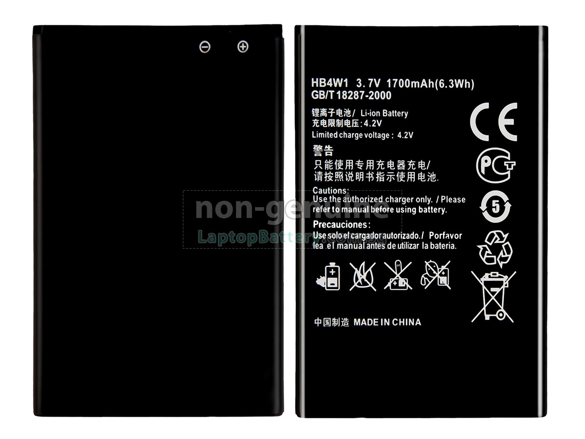 replacement Huawei HB4W1 battery