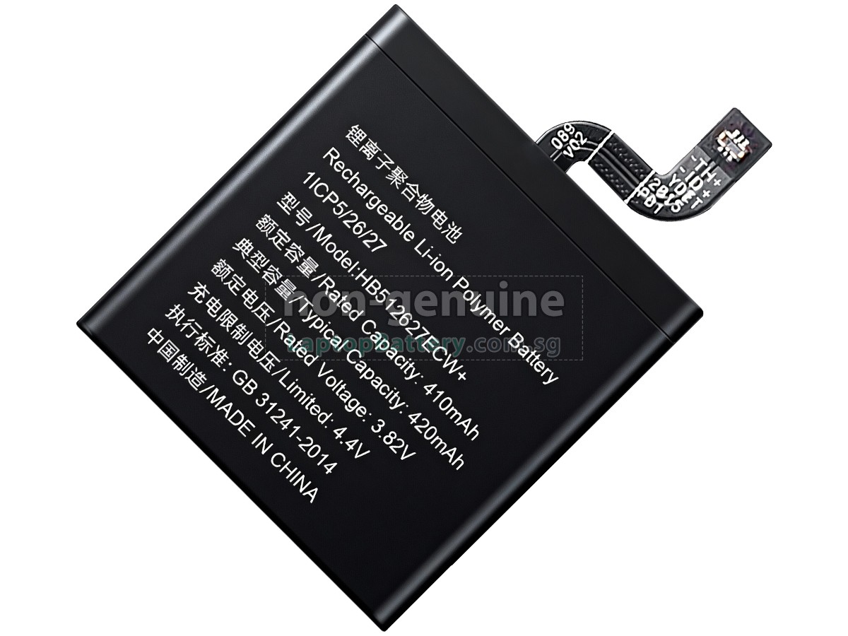 replacement Huawei HB512627ECW+ battery
