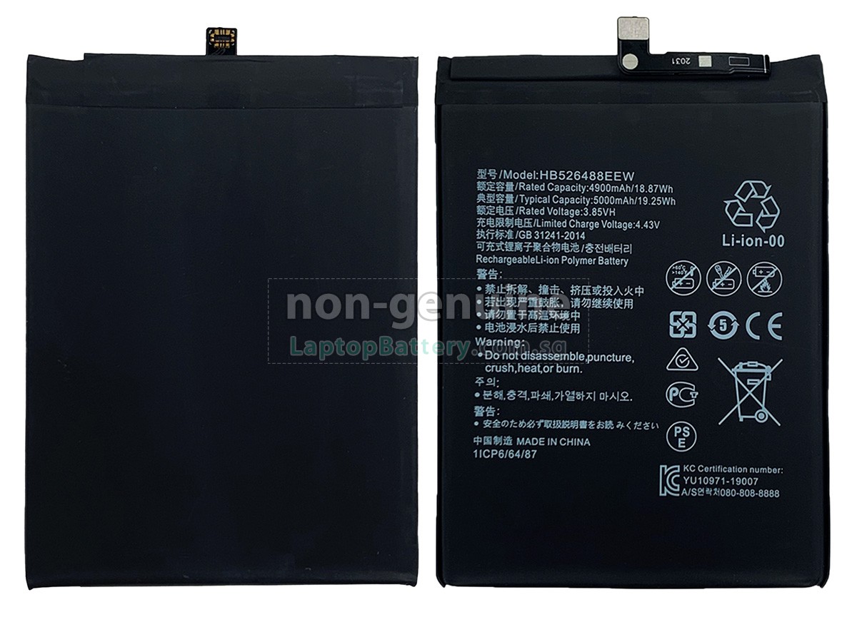 replacement Huawei HB526488EEW battery