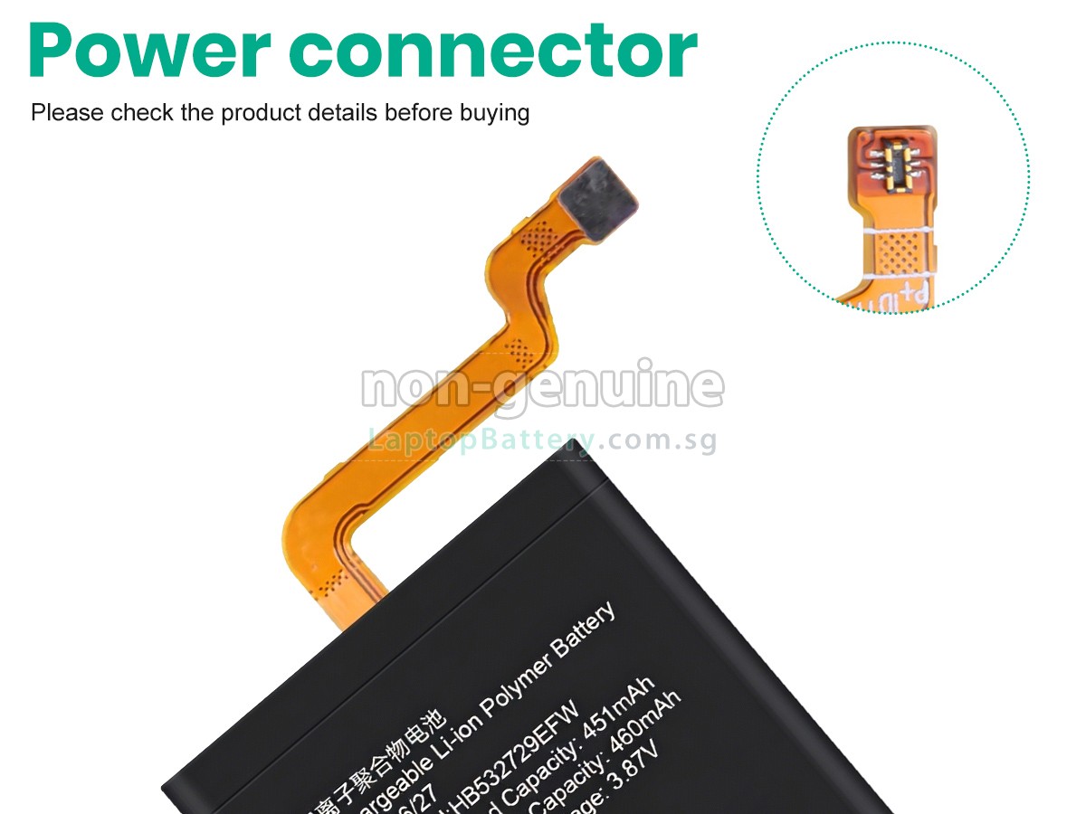 replacement Huawei GT2 PRO battery