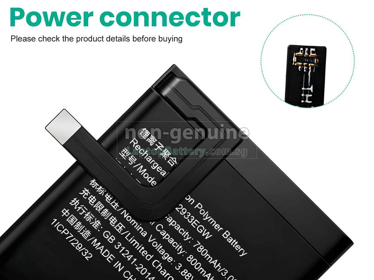 replacement Huawei WATCH 4 PRO battery