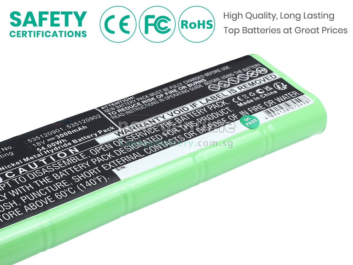 replacement Husqvarna GARDENA ROBOTIC R160 2013 battery