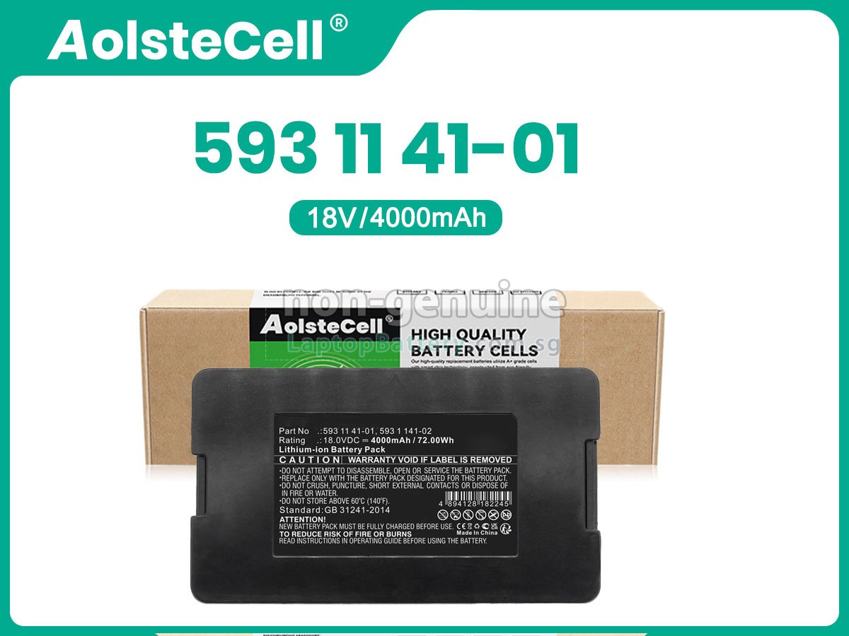 replacement Husqvarna 593 1 141-02 battery