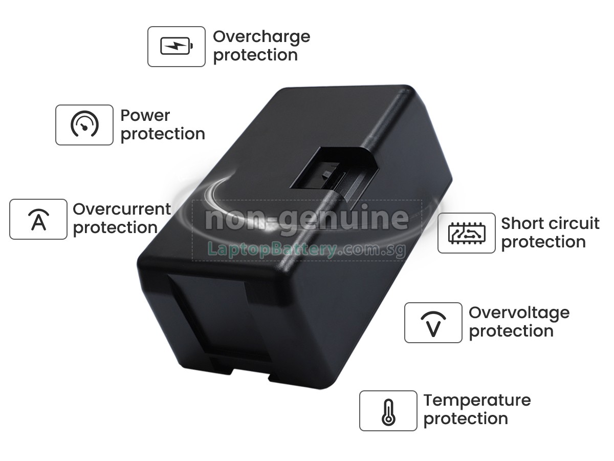 replacement Husqvarna 5902142-03 battery