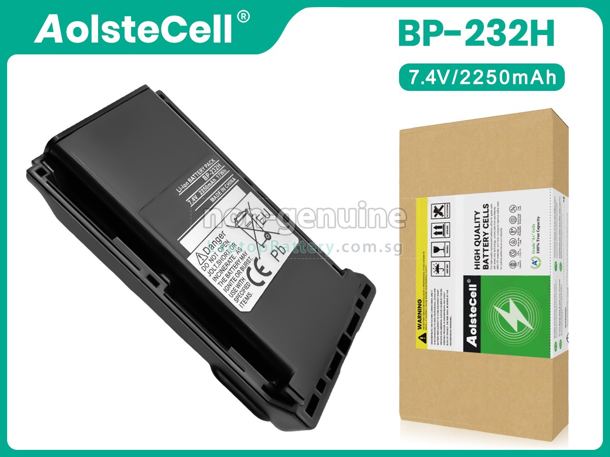 replacement ICOM IC-F3162DT battery