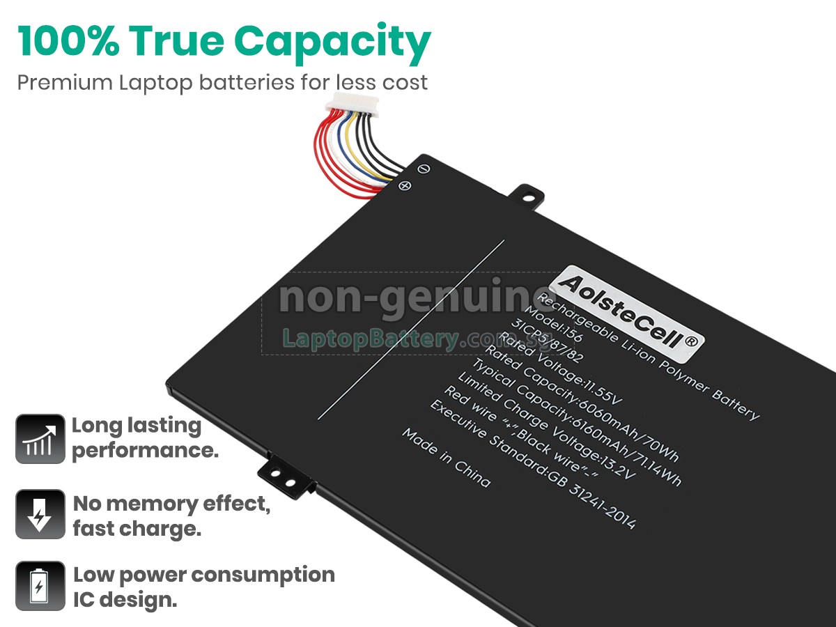 replacement Infinix 156 battery