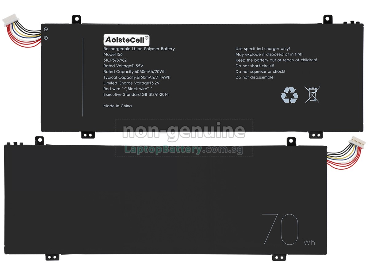 replacement Infinix 156 battery