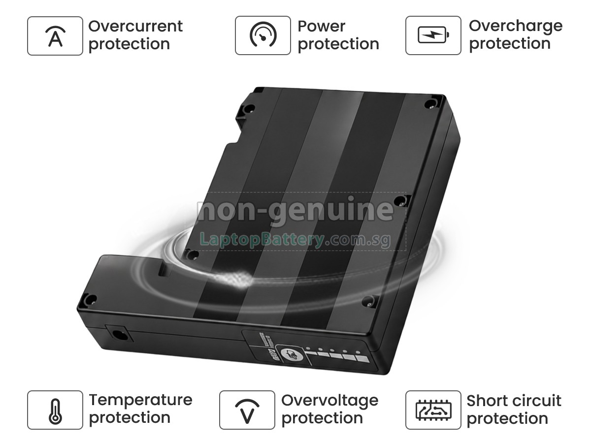 replacement Inno VIEW 5 battery