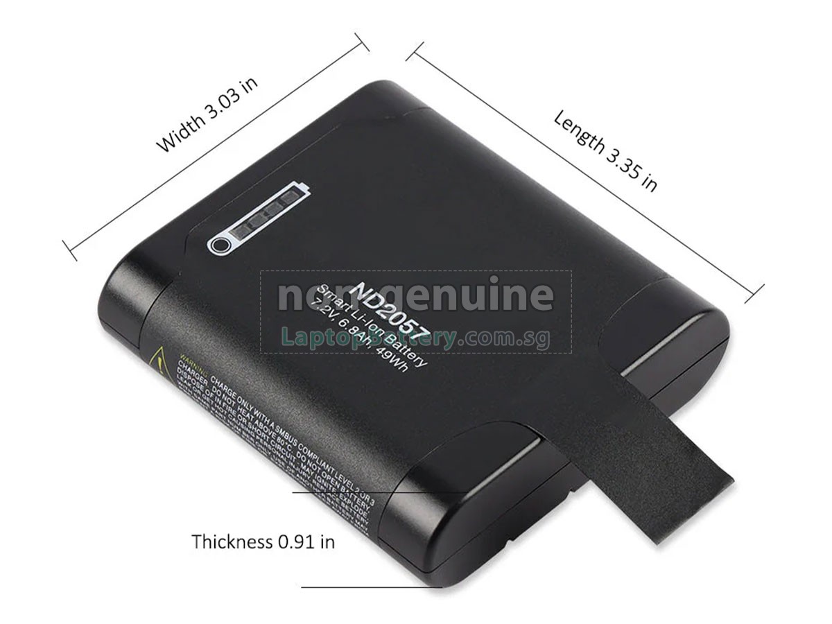 replacement Inspired Energy ND2057 battery
