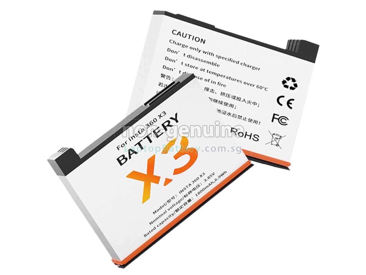 replacement Insta360 CINAQBT-A battery
