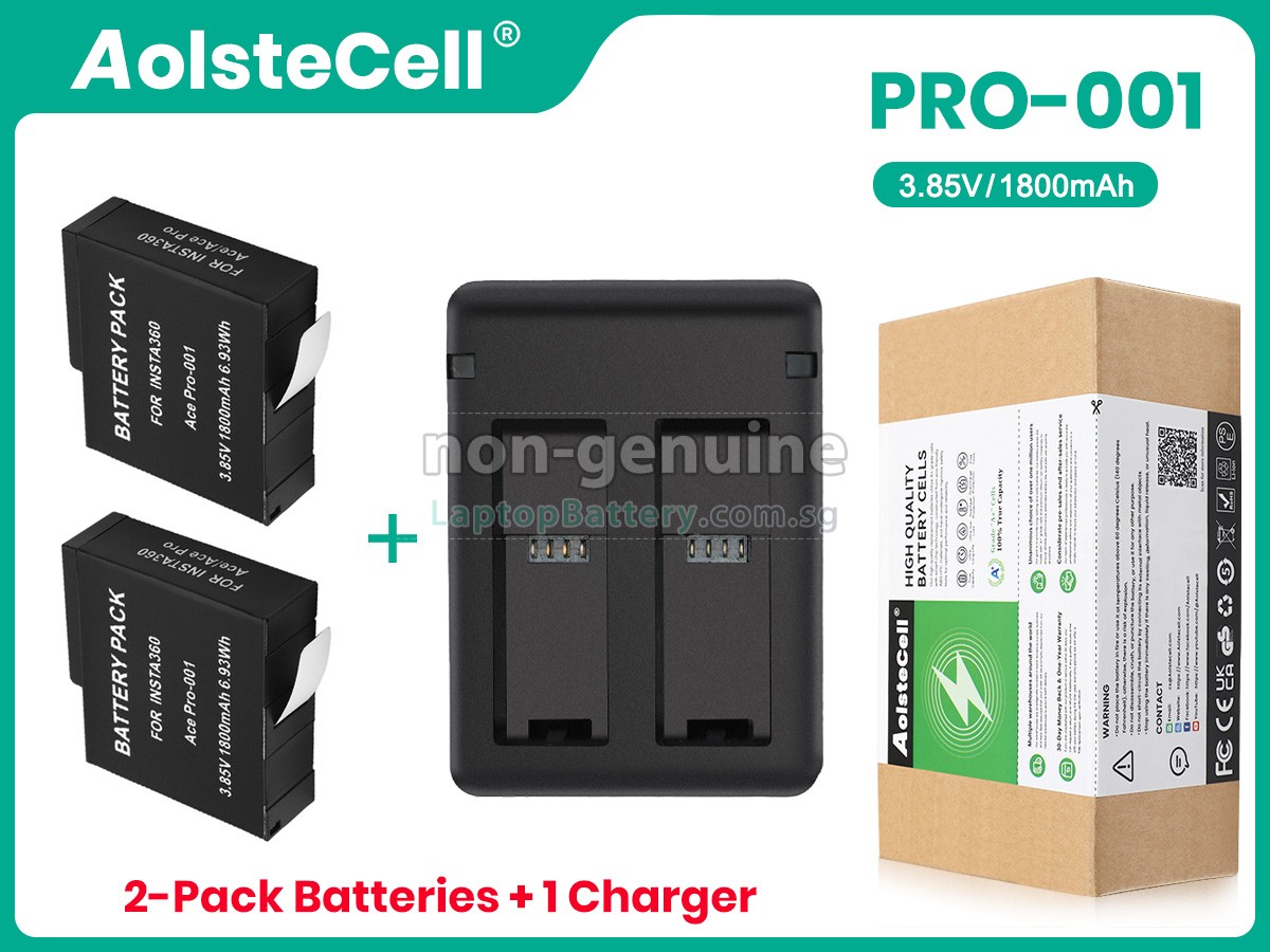 replacement Insta360 CINSBAJA battery