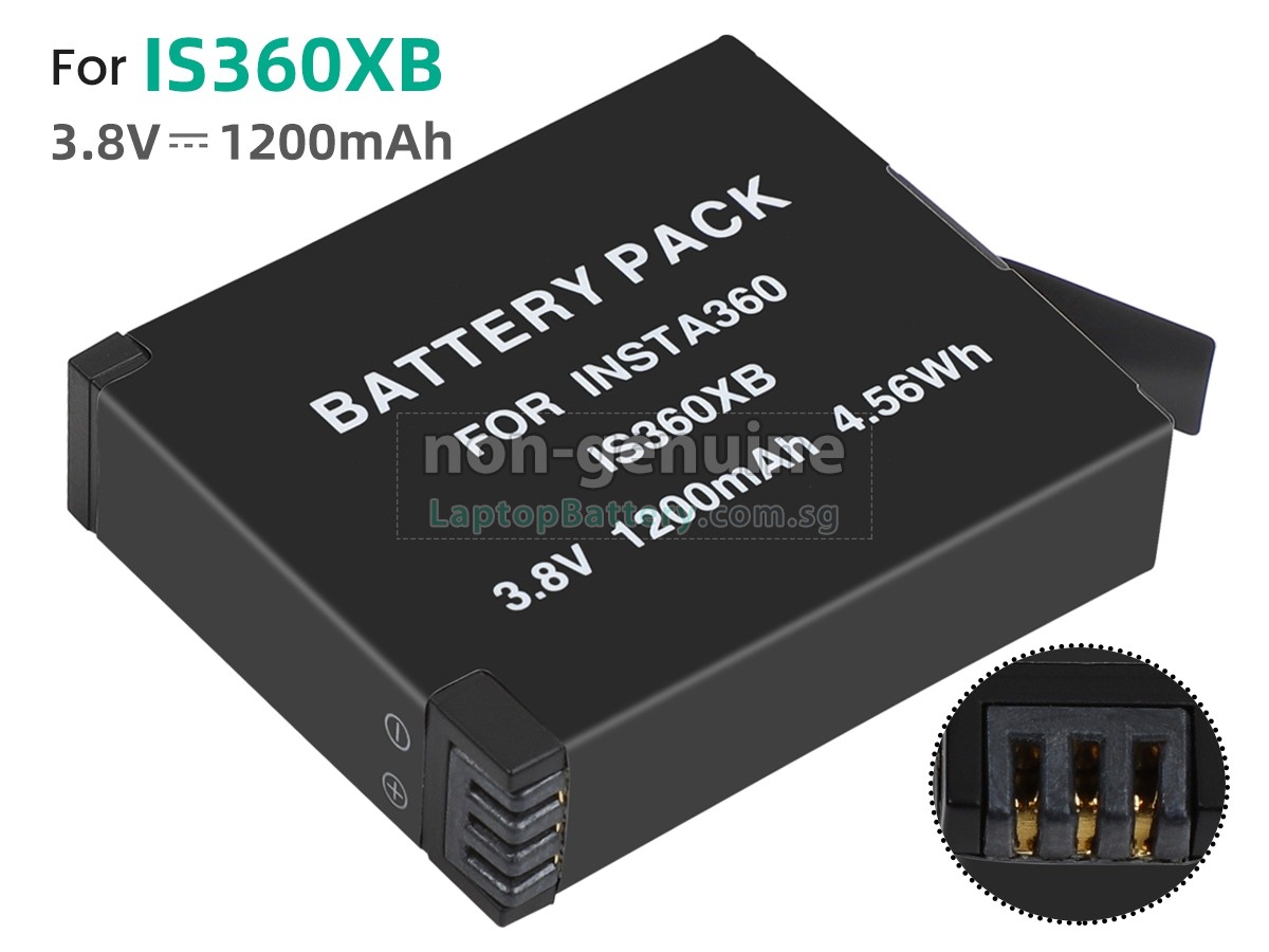replacement Insta360 IS360XB battery