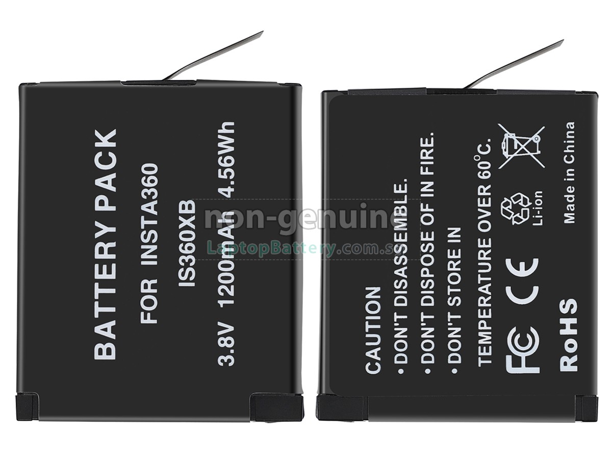 replacement Insta360 IS360XB battery