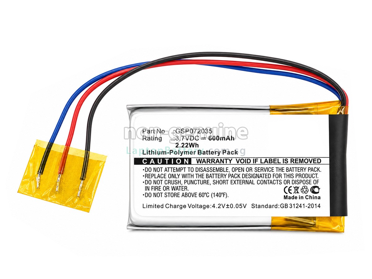 replacement JBL GO battery
