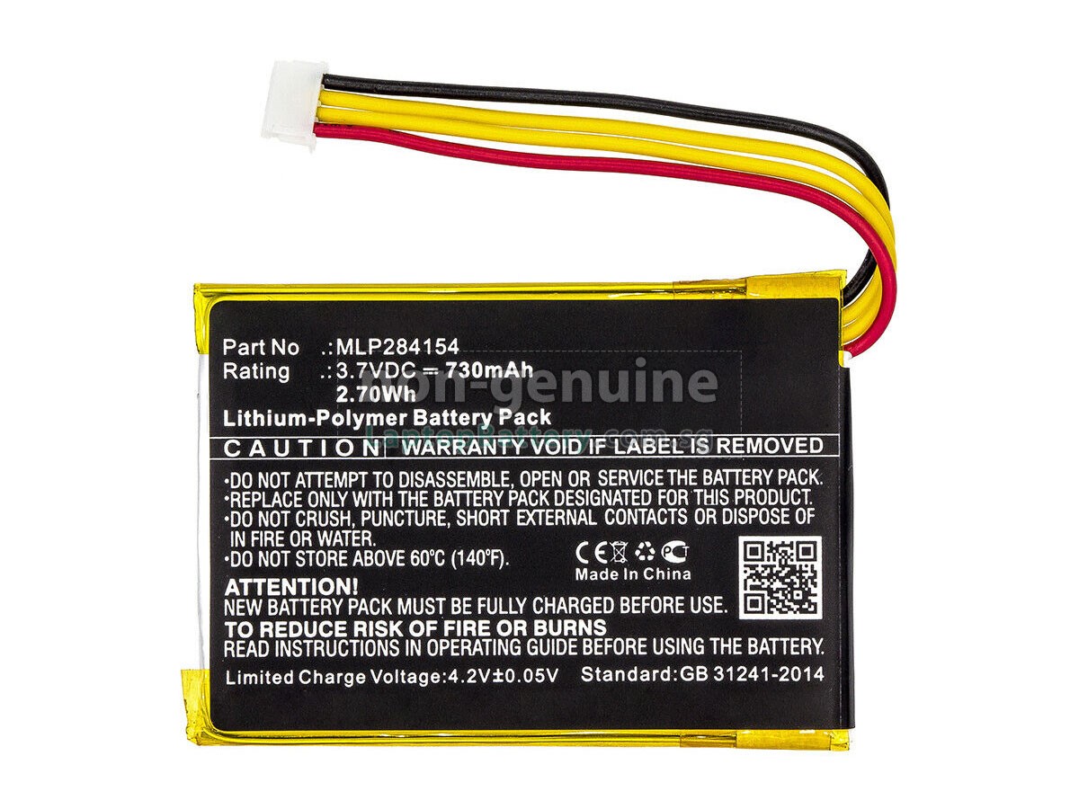 replacement JBL GO 2 battery