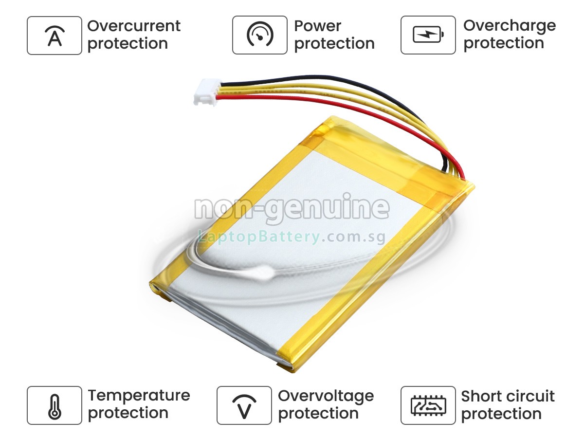 replacement JBL GO 2 battery