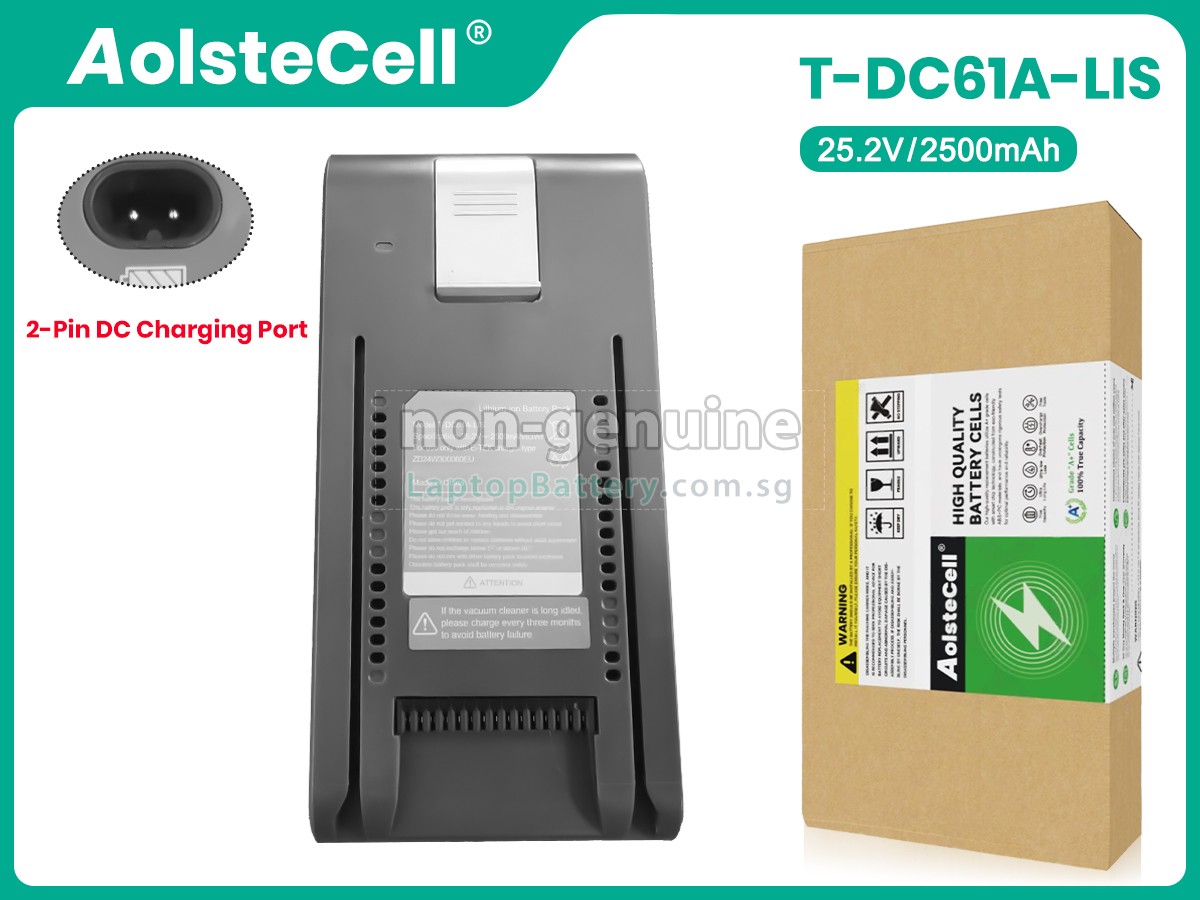 replacement JIMMY T-DC61A-LIS battery