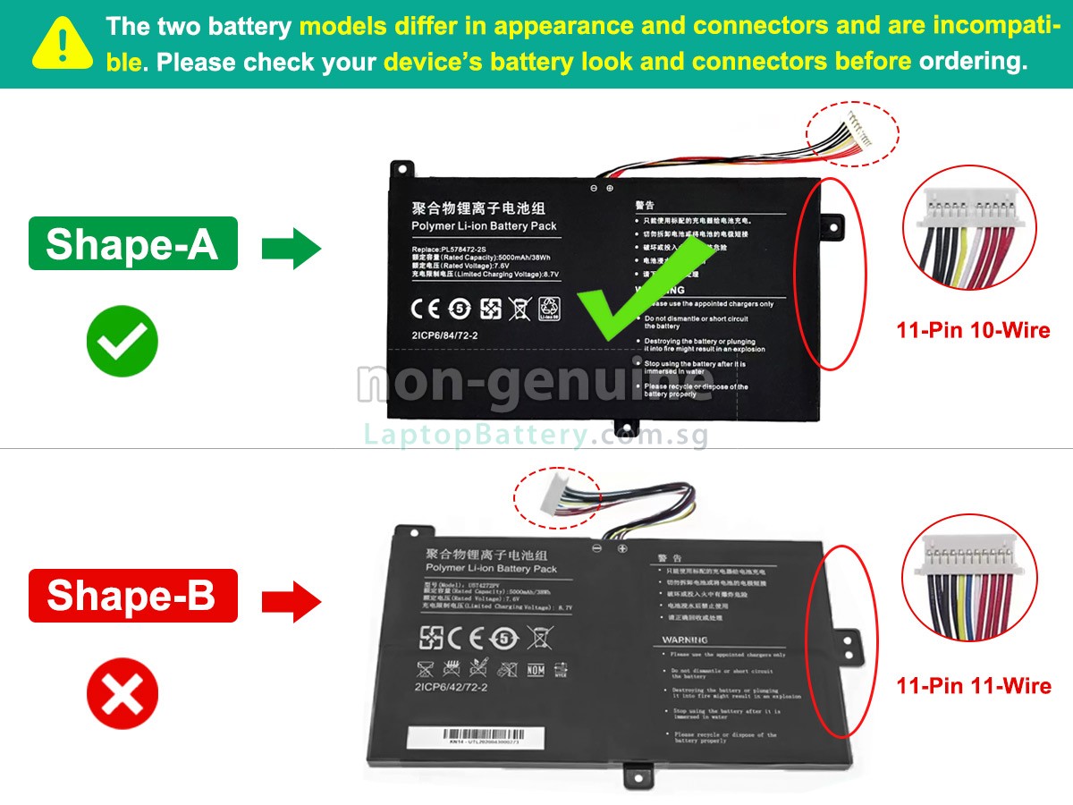 replacement Jumper 574272 battery