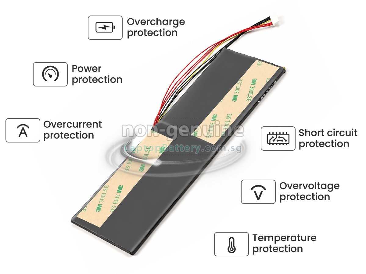 replacement Jumper EZBOOK S5 12256 battery