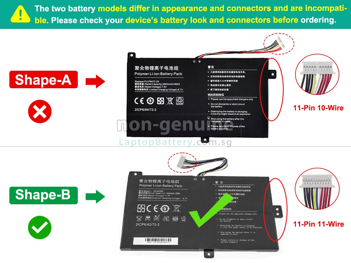 replacement Jumper 574272 battery