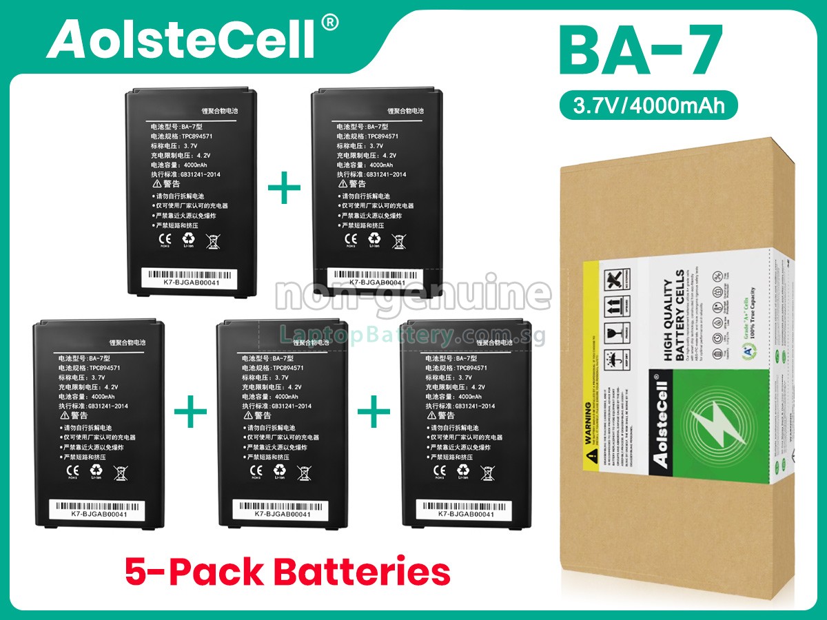 replacement Kaicom BA-7 battery