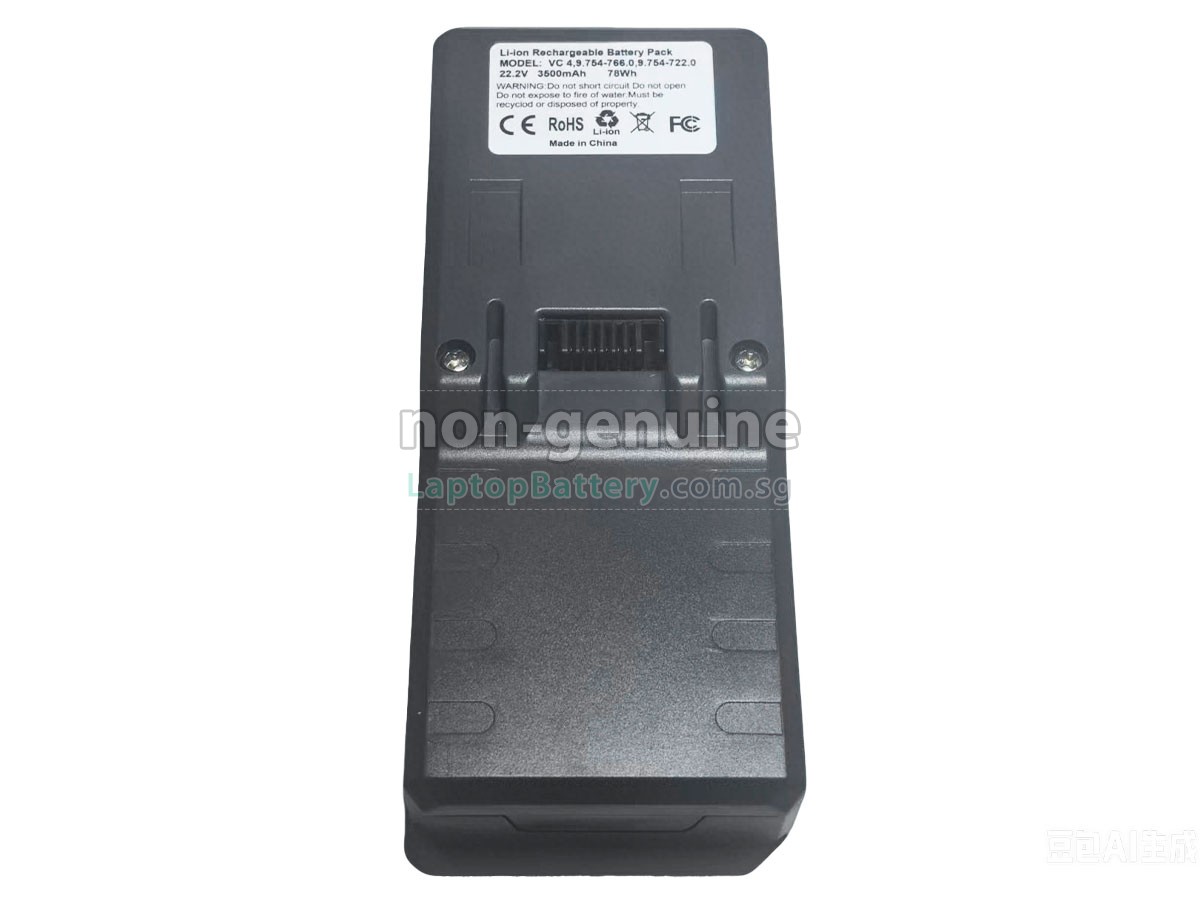 replacement Karcher 9.754-766.0 battery