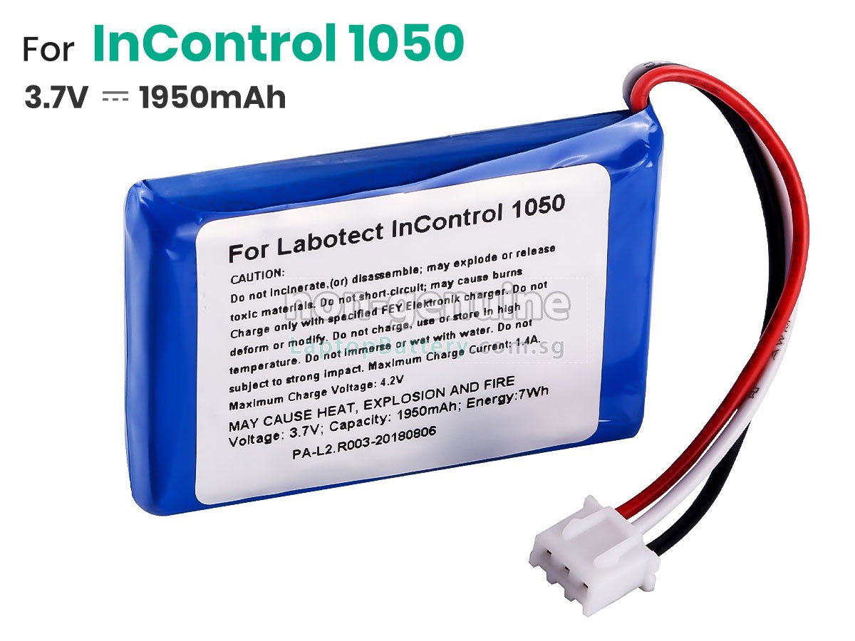 replacement Labotect INCONTROL 1050 battery