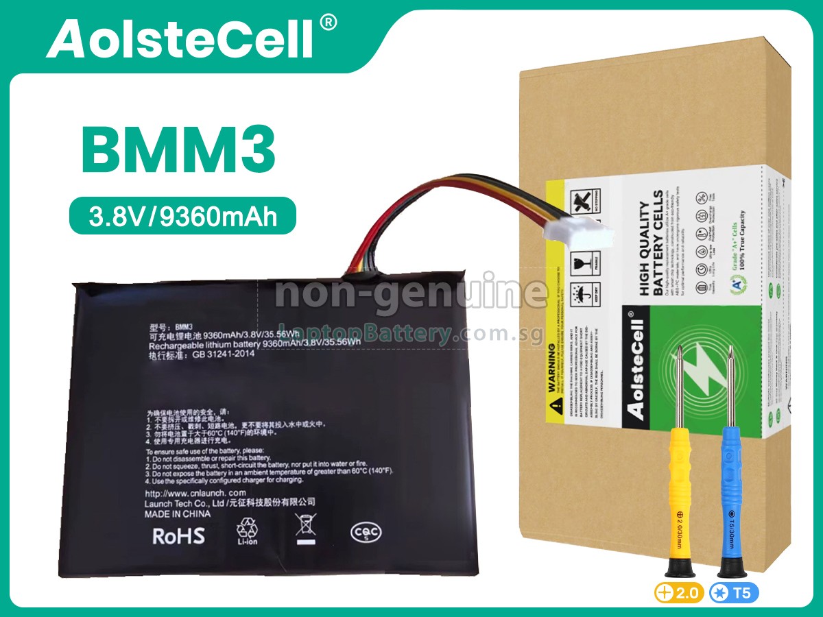 replacement LAUNCH BMM3 battery
