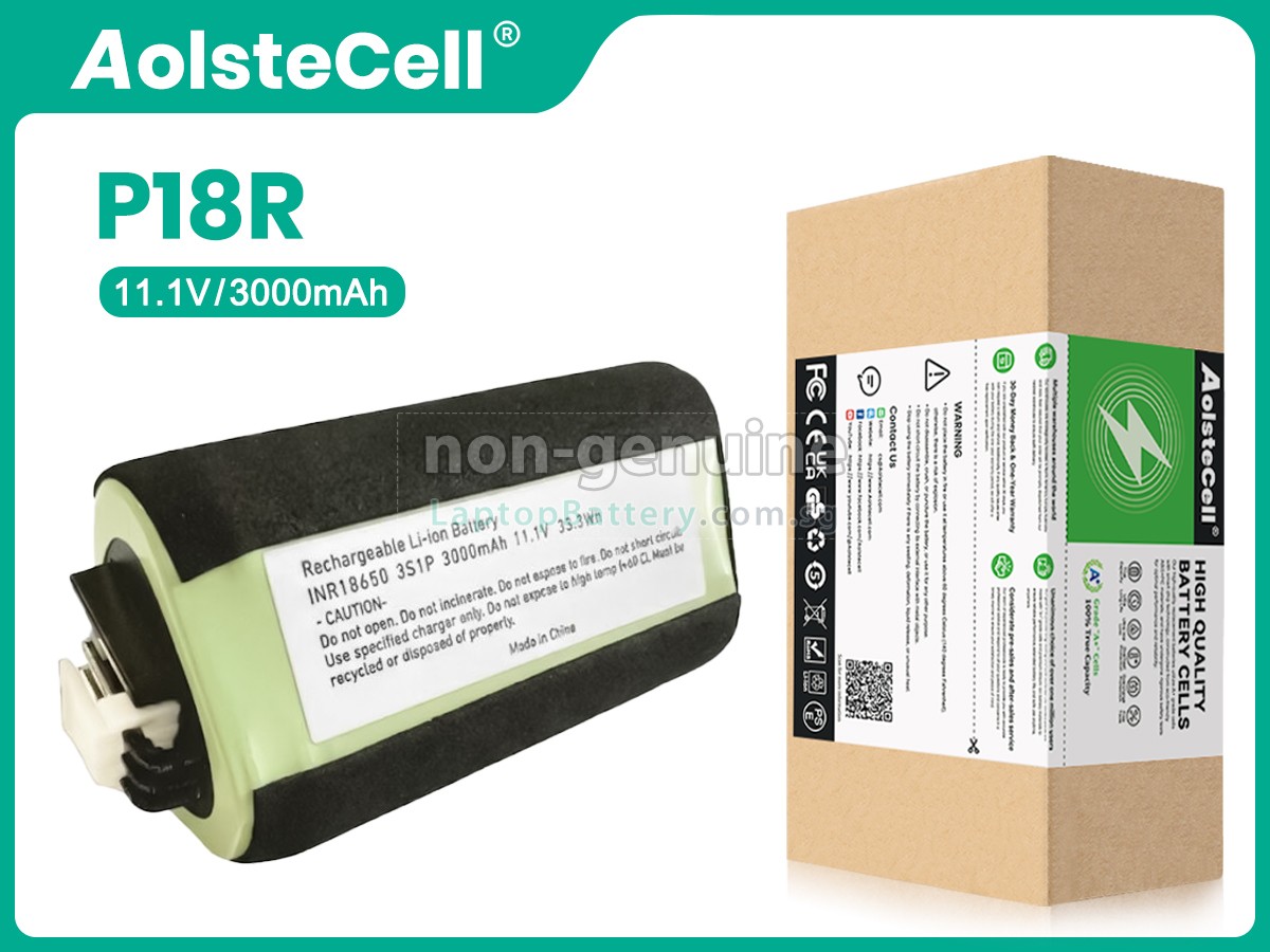 replacement Ledlenser P18R TORCH battery