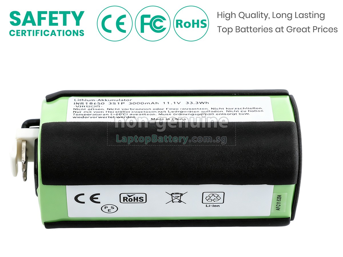 replacement Ledlenser P18R battery