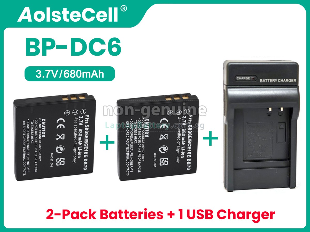 replacement Leica C-LUX 3 battery
