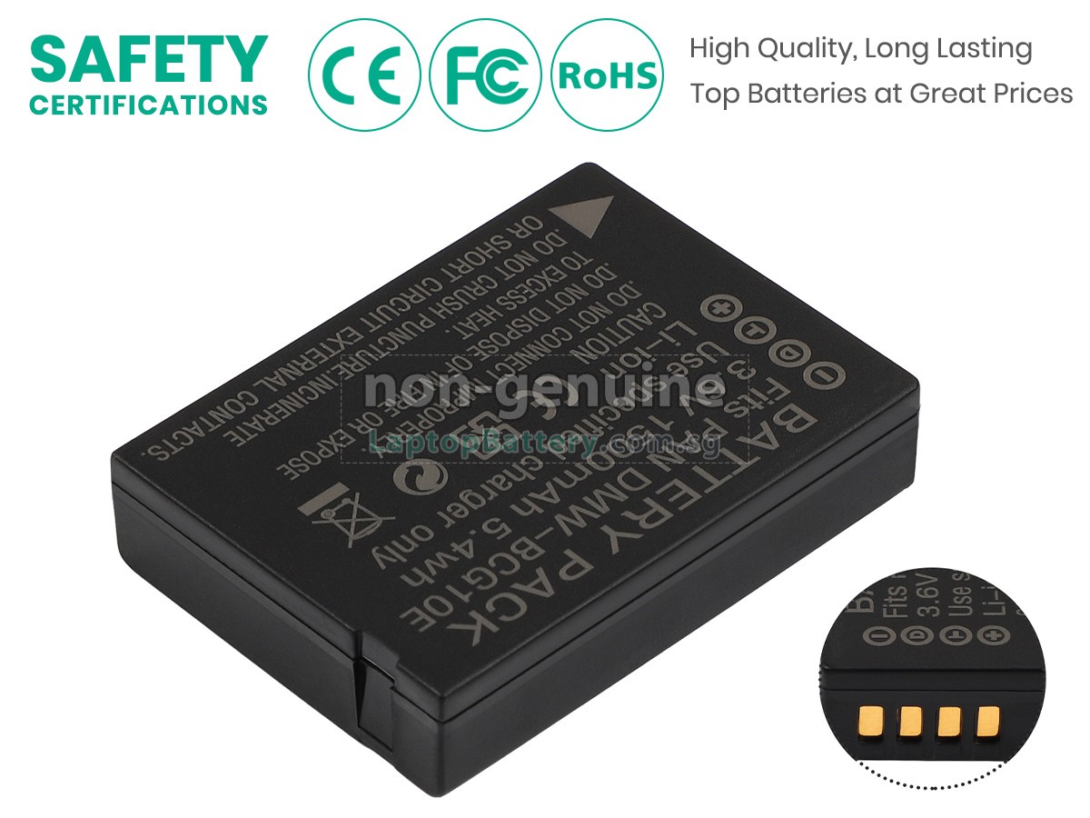 replacement Leica V-LUX 20 battery