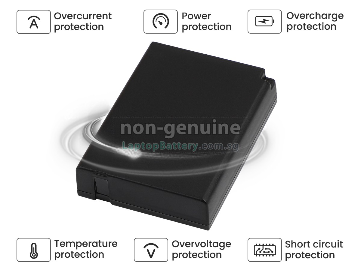 replacement Leica V-LUX 20 battery