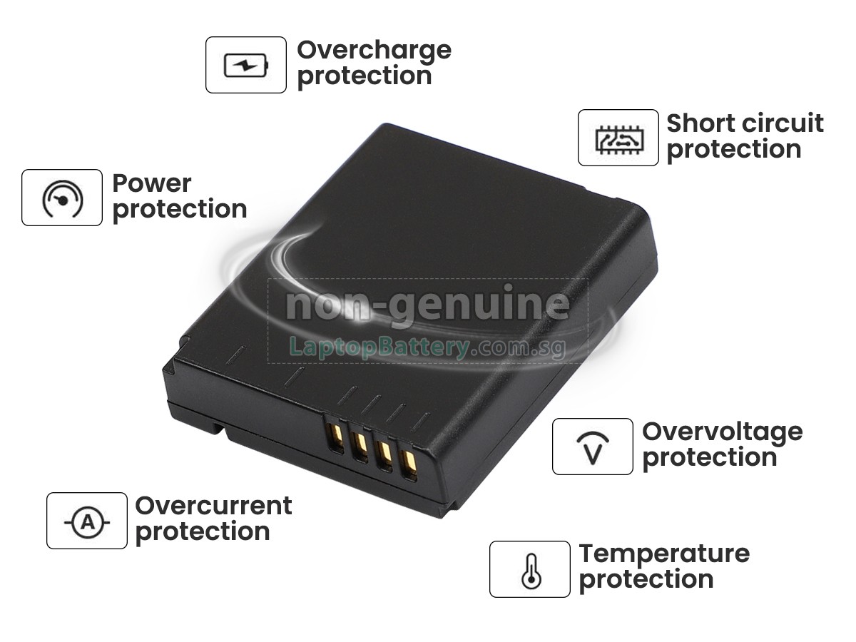 replacement Leica D-LUX 6 battery