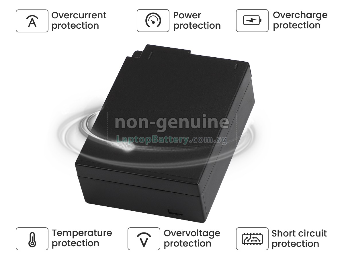 replacement Leica V-LUX 5 battery