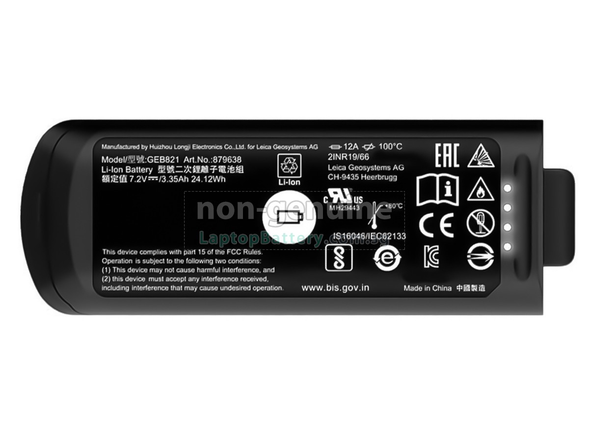 replacement Leica 879638 battery
