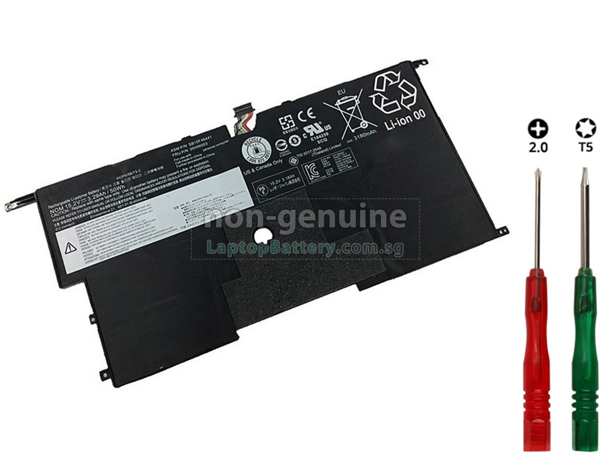 Battery for Lenovo ThinkPad X1 CARBON GEN 3,replacement Lenovo ThinkPad X1 CARBON GEN 3 laptop