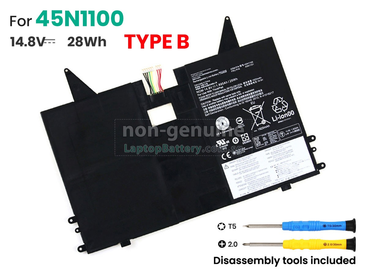 replacement Lenovo ThinkPad HELIX 3702-5KU battery