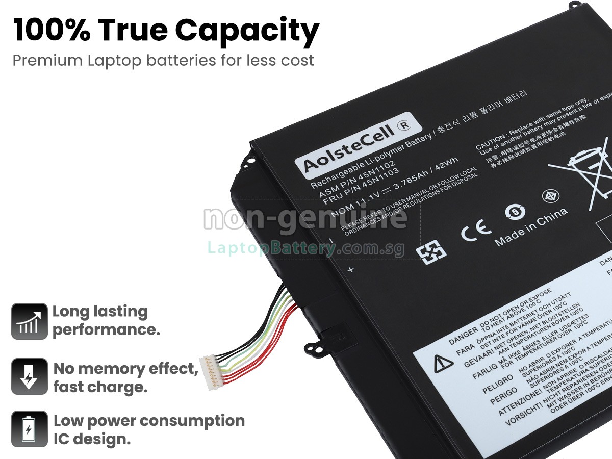 replacement Lenovo ThinkPad HELIX 3702-5KU battery