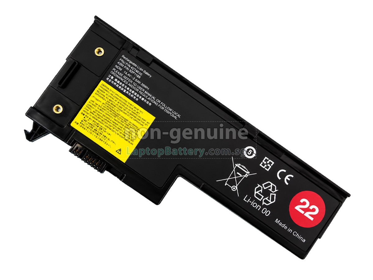 replacement Lenovo 92P1168 battery