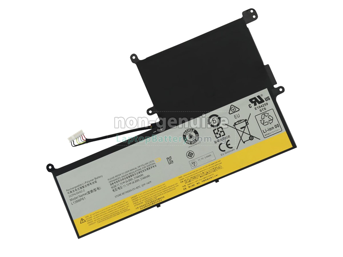 replacement Lenovo L13L6P61 battery